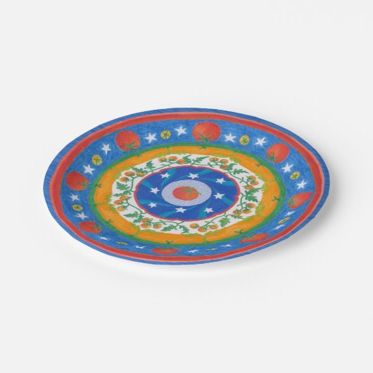 Zesty Tomato Party Bord (Gekanteld)