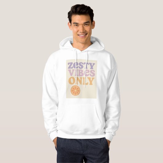 Zesty Vibes Only Hoodie (Voorkant volledig)