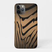 Zesty Zebra Brown Case-Mate iPhone Case (Achterkant)