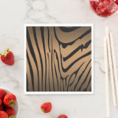 Zesty Zebra Brown Servet (Insitu)