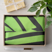 Zesty Zebra Green Tissuepapier (Geschenk)