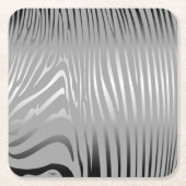 Zesty Zebra Kartonnen Onderzetters (Voorkant)