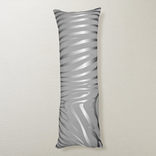 Zesty Zebra Lichaamskussen (Achterkant (Verticaal))