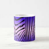 Zesty Zebra Paarse Koffiemok (Center)