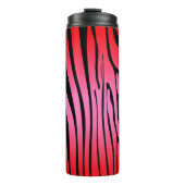Zesty Zebra Red Thermosbeker (Voorkant)
