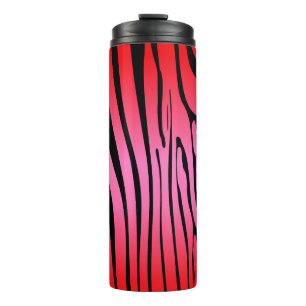 Zesty Zebra Red Thermosbeker