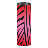Zesty Zebra Red Thermosbeker (Achterkant)