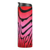 Zesty Zebra Red Thermosbeker (Geroteerd rechts)