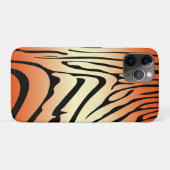 Zesty Zebra Sinaasappel Case-Mate iPhone Case (Achterkant (horizontaal))