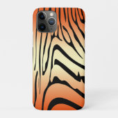 Zesty Zebra Sinaasappel Case-Mate iPhone Case (Achterkant)