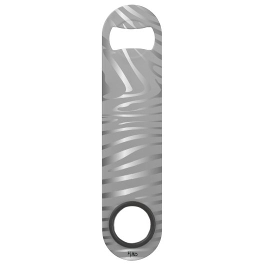 Zesty Zebra Speed Flessenopener (Achterkant)