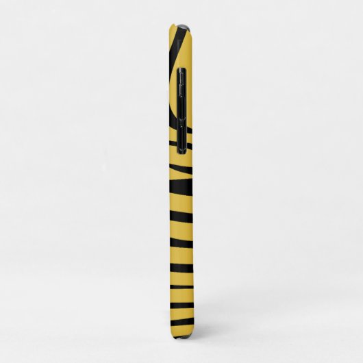 Zesty Zebra Yellow Case-Mate iPhone Case (Achterkant/links)