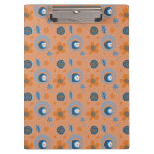 Zesty Zomer Bloemen Patroon Klembord (Voorkant)