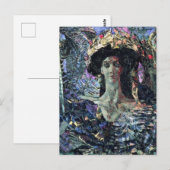 Zesvleugelige serafijnen (Azrael) door Mikhail Vro Briefkaart (Voorkant / Achterkant)