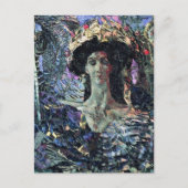 Zesvleugelige serafijnen (Azrael) door Mikhail Vro Briefkaart (Voorkant)