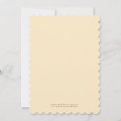 Zeszestien kaarles Birthday Uitnodiging (Achterkant)