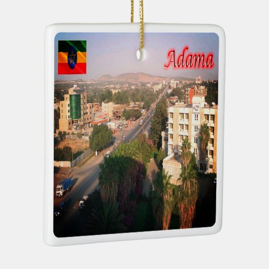 zET004 ADAMA, Ethiopië, Afrika, Keramisch Ornament (Rechts)