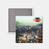 zET009 GONDAR, Ethiopië, Afrika, Fridge Magneet (Voorkant / Achterkant)