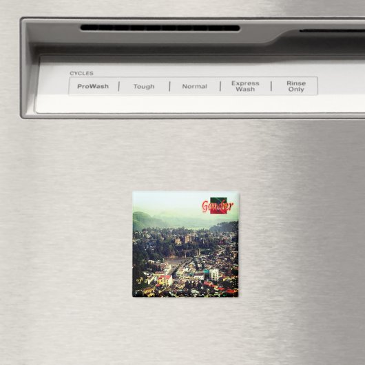 zET009 GONDAR, Ethiopië, Afrika, Fridge Magneet (Insitu (Vaatwasser))