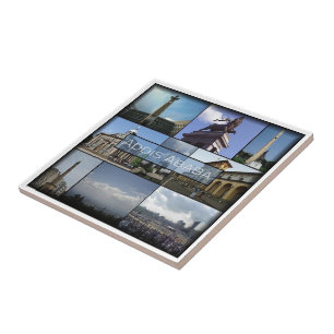 zET012 ADDIS ABABA, Mozaïek, Tegeltje