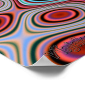 "Zet aan, schakel in, laat vallen." Poster (Hoek)