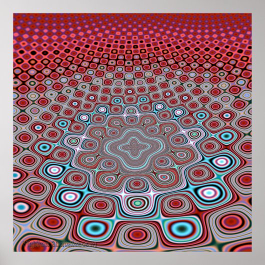 "Zet aan, schakel in, laat vallen." Poster (Voorkant)