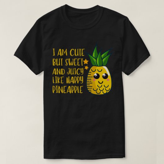 ZET ALS PINEAPPEL T-SHIRT (Design voorkant)