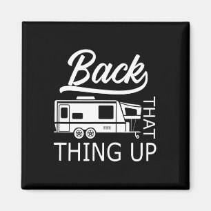 Zet dat ding achteruit - Rv Camper Grappig Kampere Magneet