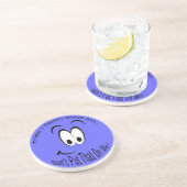 Zet dat op mijn Onderzetter. Zandsteen Onderzetter (Zijkant)