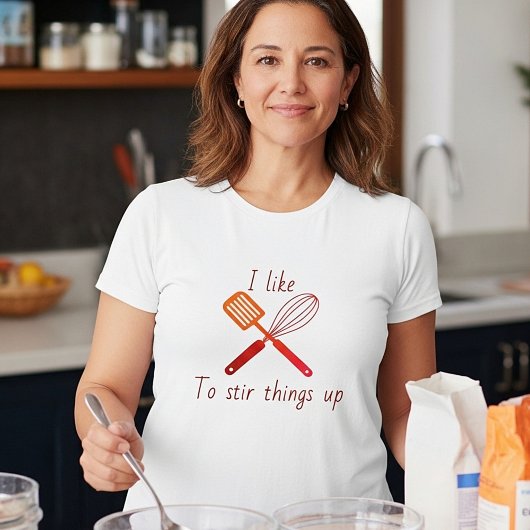 Zet de boel op stelten t-shirt