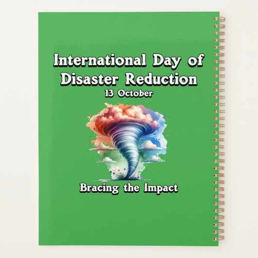 Zet de Impact vast. Planner (Achterkant)