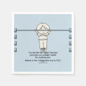 Zet de lat hoger servet (Voorkant)