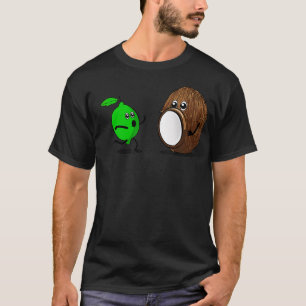 Zet de Limoen in de kokosnoot Funny Running Limoen T-shirt