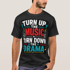 Zet de muziek harder t-shirt