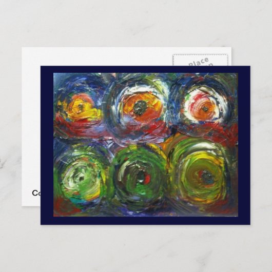 Zet de muziek omhoog briefkaart (Voorkant / Achterkant)