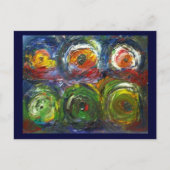 Zet de muziek omhoog briefkaart (Voorkant)