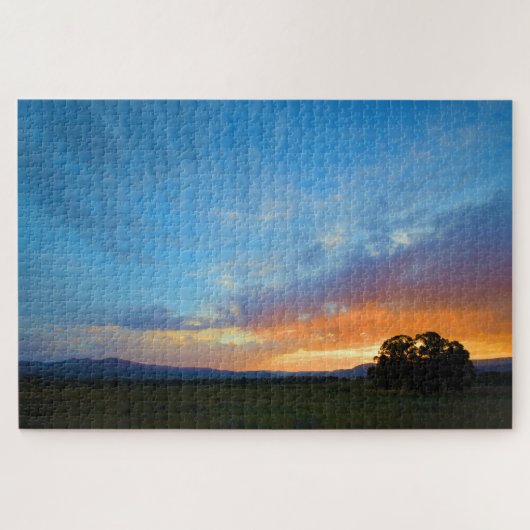 Zet de Sky Ablaze op Sunset 20x30 inch Legpuzzel (Horizontaal)