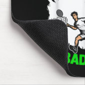 Zet de slechte racket shuttle sport hobby badminto muismat (Hoek)