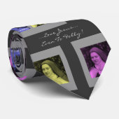 ZET DEZE "...LIEFT OP JESUS... ZELFS OM TE GEVEN!" STROPDAS (Opgerold)