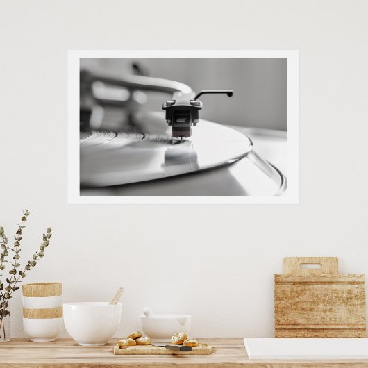 Zet die naald op de plaat poster (Keuken)