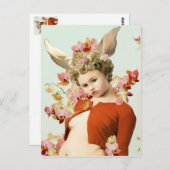 zet donkeygirl op briefkaart (Voorkant / Achterkant)