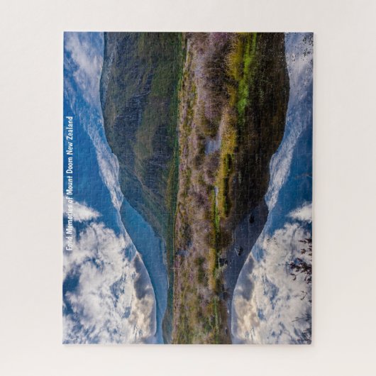 Zet Doom New Zealand op. Jigzaag Puzzle Legpuzzel (Verticaal)
