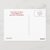 Zet Dora, FL op - de stad in - 1907 Briefkaart (Achterkant)