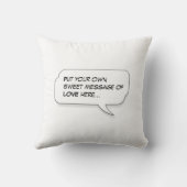 ZET DREAMS voor haar. Kussen (Achterkant)