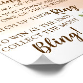 Zet een Ring aan | Game-teken van het Vrijgezellen Poster (Hoek)