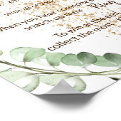 Zet een Ring op het Herbal Shower Game Sign Poster (Hoek)