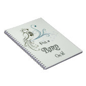 Zet een Vogel op het Notitieboek (Rechterzijde)