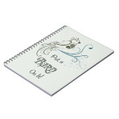 Zet een Vogel op het Notitieboek (Linkerzijde)