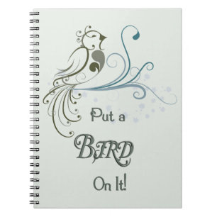 Zet een Vogel op het Notitieboek