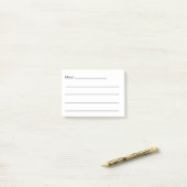 Zet Er Een Datum Op! Post-It Notities Post-it® Notes (Op bureau)